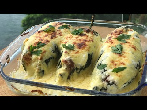 CHILES RELLENOS GRATINADOS - VERÓNICA OSORIO