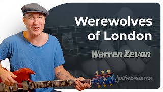 Werewolves of London by Warren Zevon | Guitar Lesson