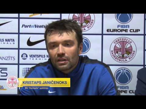 BK Ventspils / Antwerp Giants pēcspēles komentāri