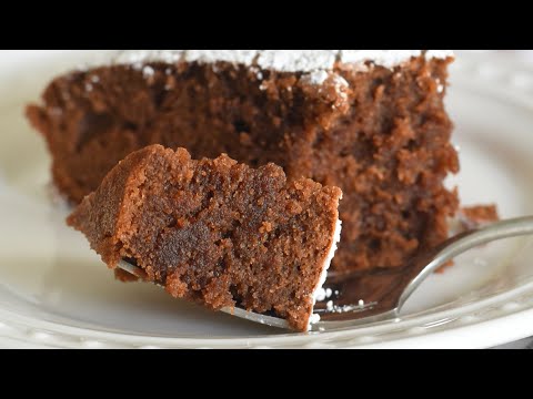 Traditional Torta Caprese - Italian Chocolate-Almond Cake (Gluten-Free)