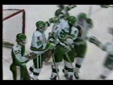 UND Hockey 1987 vs Mich St. in Final Four Championship