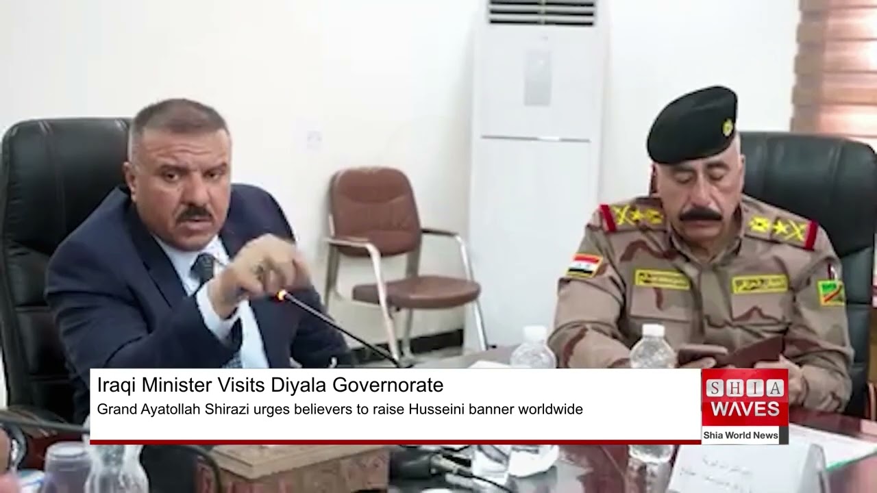 Iraqi Minister of Interior visits Diyala Governorate ahead of Holy Arba’een Pilgrimage