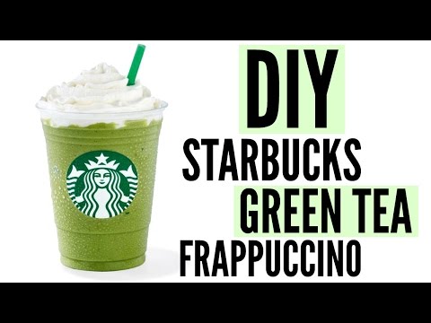 DIY Starbucks Green Tea Frappuccino | BEST RECIPE!! Video