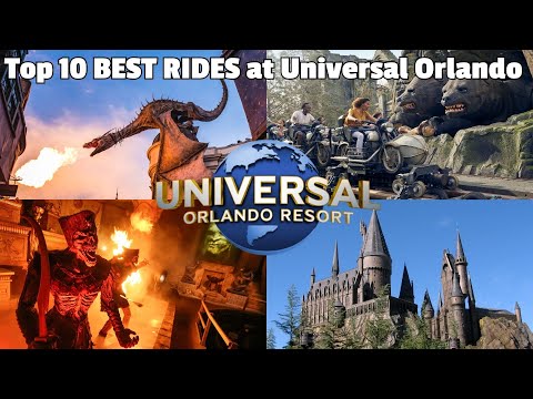 Top 10 BEST Rides at Universal Orlando (2025) | Ultimate Thrill Ride Guide!