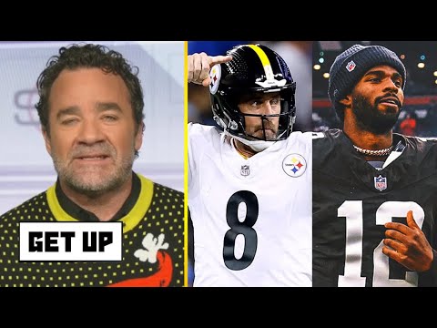 GET UP | Aaron Rodgers is TOO much for Shedeur! - Jeff: Steelers will beat Browns without DK Metcalf