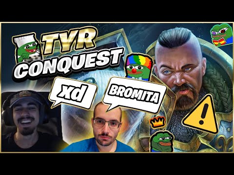 TYR, DIVERSIÓN CON MARQUITOS | Julio | Smite Ranked Conquest DuoQ Warchi 🤣