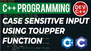 Download the video "How to Program in C++ to Check For Uppercase, Lowercase Letter"