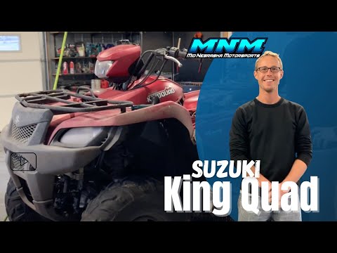 Suzuki King Quad 500 750 - Removing & Installing Drive Clutch Belt - LTA