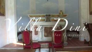 preview picture of video 'Villa Dini (San Gimignano) - Camere e interni'