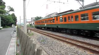 115系高崎車T1133編成OM出場回送