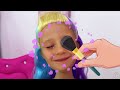 Nastya and Watermelon with a fictional story for kids