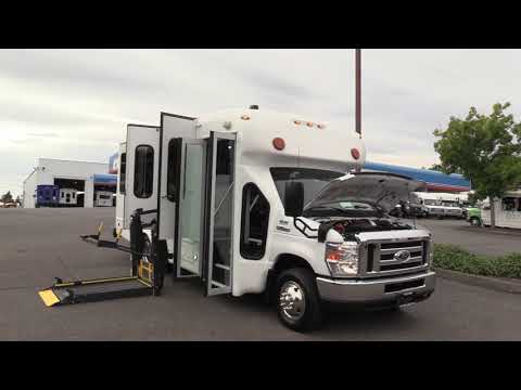 2017 Ford StarTrans Senator 14 Passenger ADA Shuttle Bus - S10324