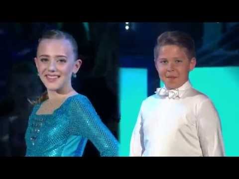 Ida & Josef imponerar stort i en quickstep - Let's Dance junior (TV4)