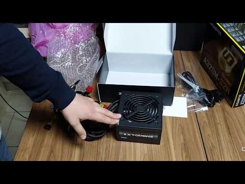 Maitinimo šaltinis Zalman ZM500-LXII 500W video