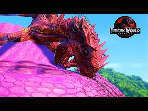 UNSTOPPABLE ! STEGOCERATOPS HULK SKIN Vs ALL Carnivores ! - Jurassic World Evolution