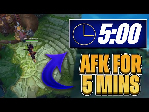I AFK'd For 5 Minutes And This Happened... (I Crushed Them?!) - League of Legends