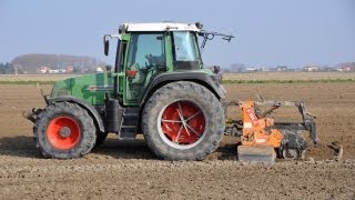 preview picture of video 'Fendt Farmer 412 vario met rotoreg'