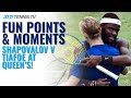 Fun Rallies & Cute Moments Between Denis Shapovalov & Frances Tiafoe at Queen's! ?