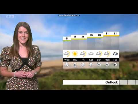 [HD] Alex Osbourne BBC ONE Spotlight weather February 7th 2023 - 60 fps