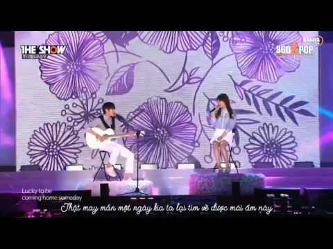 [Vietsub] JUNIEL & Yoo Seung Woo - Lucky @ 150818 {Banila Team}