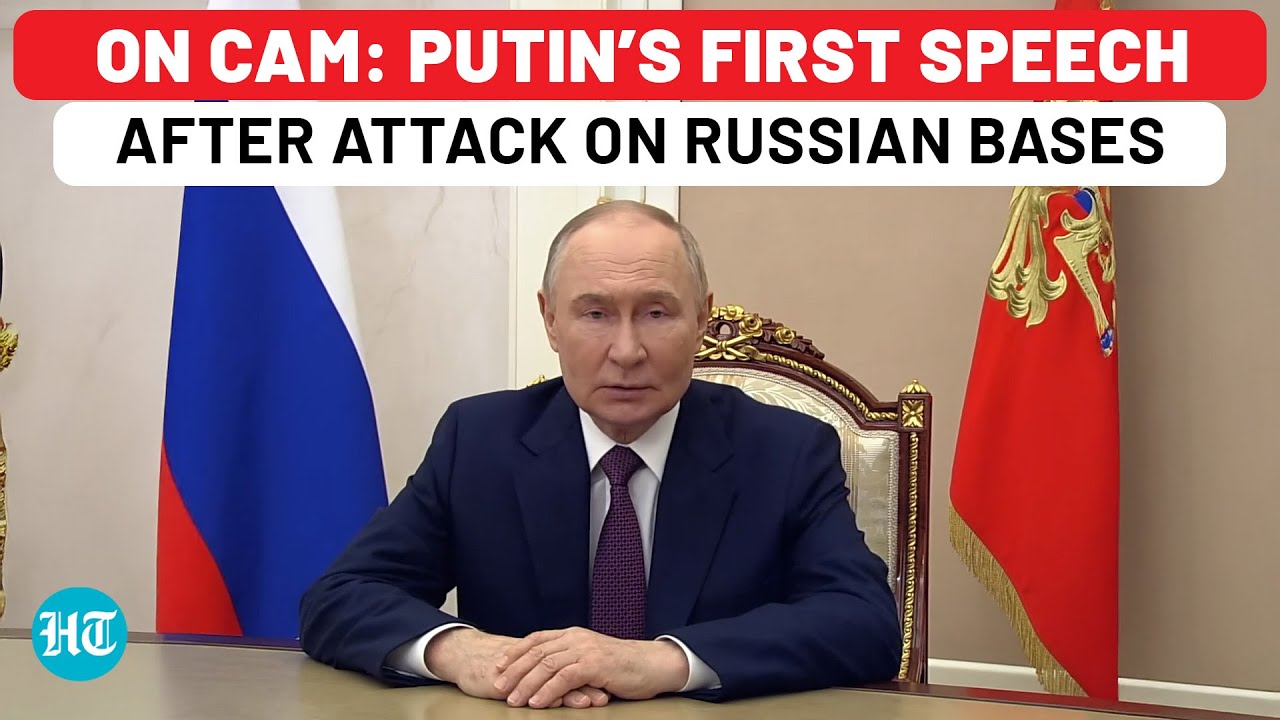 Putin First Video Message After Ukraine Attacks Russian Bases In Op Spiderweb: ‘Over 2500 Launches…’
