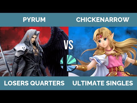 Haugasmash #44 SSBU Losers Quarters – Pyrum (Sephiroth) vs ChickenArrow (Zelda)