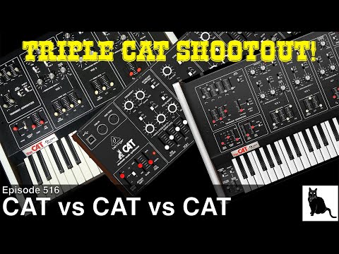 Octave CAT vs Behringer CAT vs Cherry Audio CAT - Triple CAT Shootout!