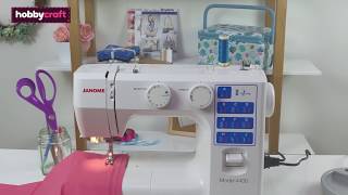 How to Set Up the Janome 4400 Sewing Machine | Hobbycraft