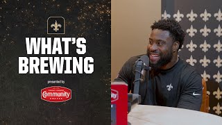 What's Brewing with Audric Estime | New Orleans Saints