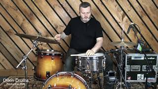 Video thumbnail for Tama Lars Ulrich Bell Brass Signature Snare Drum - LU1465BB by Dlikin Drums Production