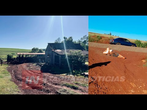 ABIGEOS GOLPEARON BRUTALMENTE A UN CAPATAZ Y ROBARON SEIS ANIMALES