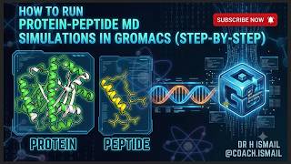 How to Run Protein-Peptide MD Simulations in GROMACS (Step-by-Step) from Charmm-GUI Input | Part 07