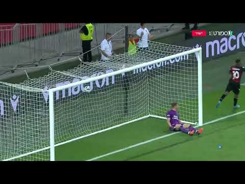 UEFA Conference League. A. Claude-Maurice goal (Nice 1:0 Maccabi Tel Aviv)