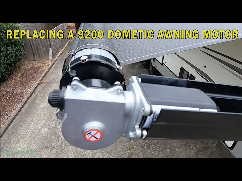 Replacing a 9200 Dometic Awning Motor
