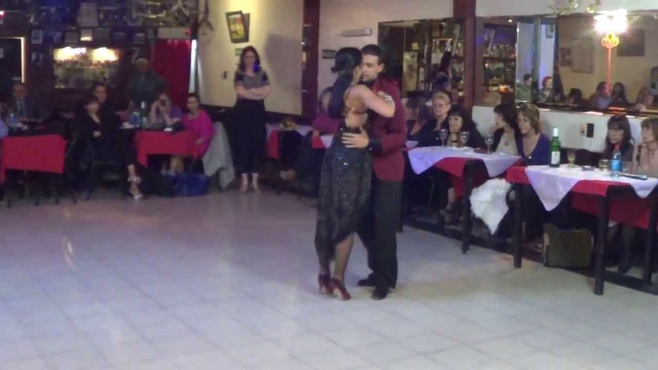 Gioia Aballe y Simone Facchini Tango "Soy Mendigo" "VIDA MIA" En: Club Fulgor (Viernes 16-08-13) 3/3