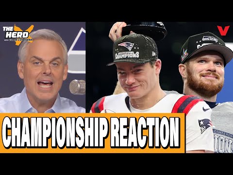 NFL Conference Championship REACTION: Seahawks, Patriots, Broncos, Rams | Colin Cowherd: THE HERD