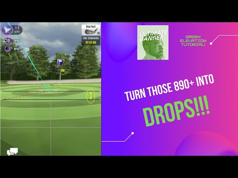 Ultimate Golf Tips & Strategy with Ultimate Banger - elevation effect on approach shots