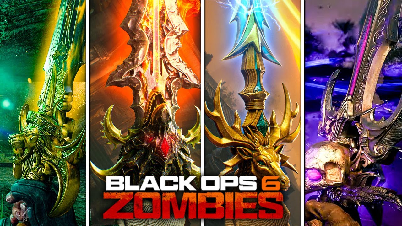 ULTIMATE "CITADELLE DES MORTS" ALL SWORD UPGRADES GUIDE! (Black Ops 6 Zombies)