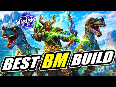BEST BEAST MASTERY HUNTER BUILD + BURST ROTATION + MACROS +STATS Midnight 12.0 World of Warcraft PvP