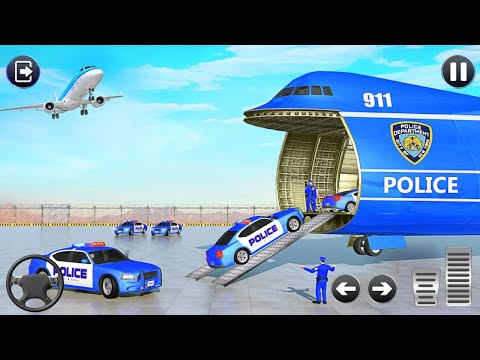 Grand Police Cargo Transport Truck: Car Parking Simulator - Android Gameplay walkthrough part 1