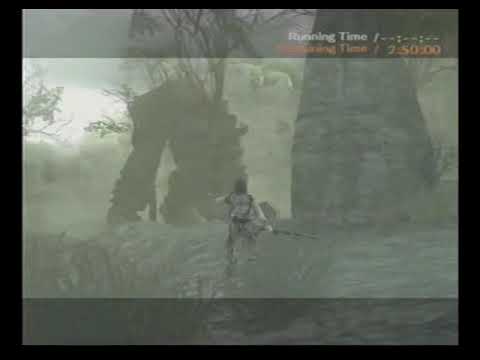 Shadow of the Colossus PS2 Test Recording [PS2 to DVD]