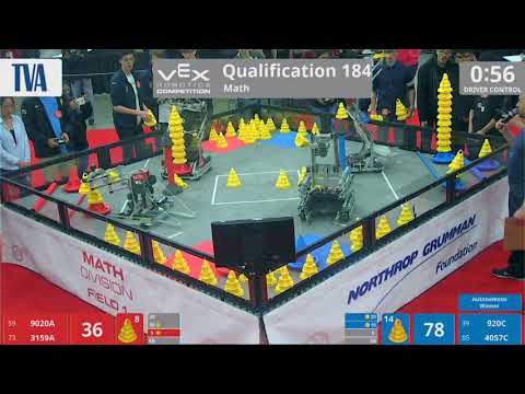 2018 VRC Math Q184 - 9020A 3159A vs 920C 4057C - 77 to 119