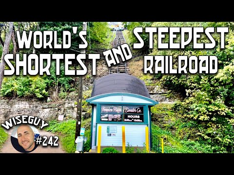 I rode the world’s SHORTEST and STEEPEST scenic railway! // Dubuque, Iowa