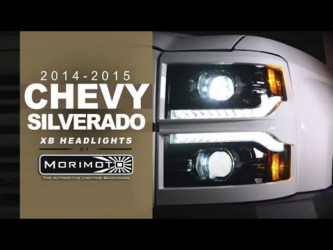 2014 - 2015 Silverado XB Headlights By Morimoto