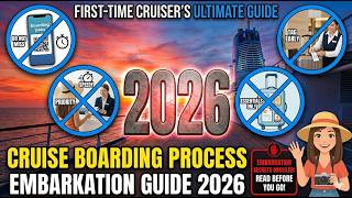 🚢 Cruise Boarding Process 2026 | Complete Embarkation Guide for First-Time Cruisers 🌊