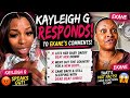 Kayleigh G Says Ekane Shouldn T Be Giving Parenting Advice FULL REACTION