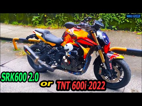 2022 QJmotor SRK 600 2.0 vs AKRAPOVIC | Preview of Benelli TNT 600i Next Model?