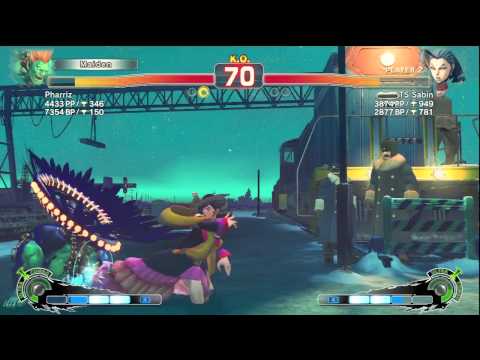 SSF4AE - Pharriz [Blanka] VS TS Sabin [Rose]
