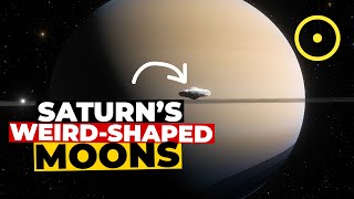 Here is Why Saturns Moons Have Weird Shapes