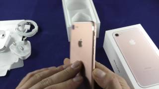 iPhone 7 128GB  Rose Gold   Unboxing PL